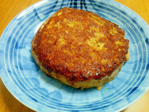 【MEC食】卵入り♪どどんと豪快ハンバーグ